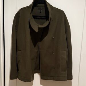 Banana Republic Olive Green Outerwear